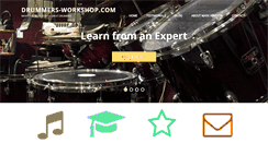 Desktop Screenshot of drummers-workshop.com